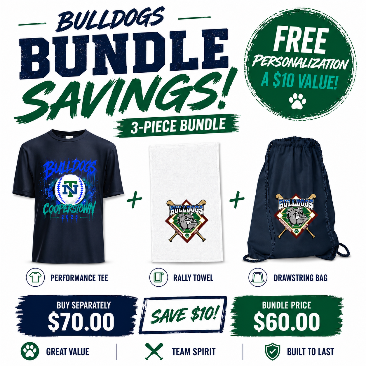 Cooperstown Bundle Savings - 3 Piece Set