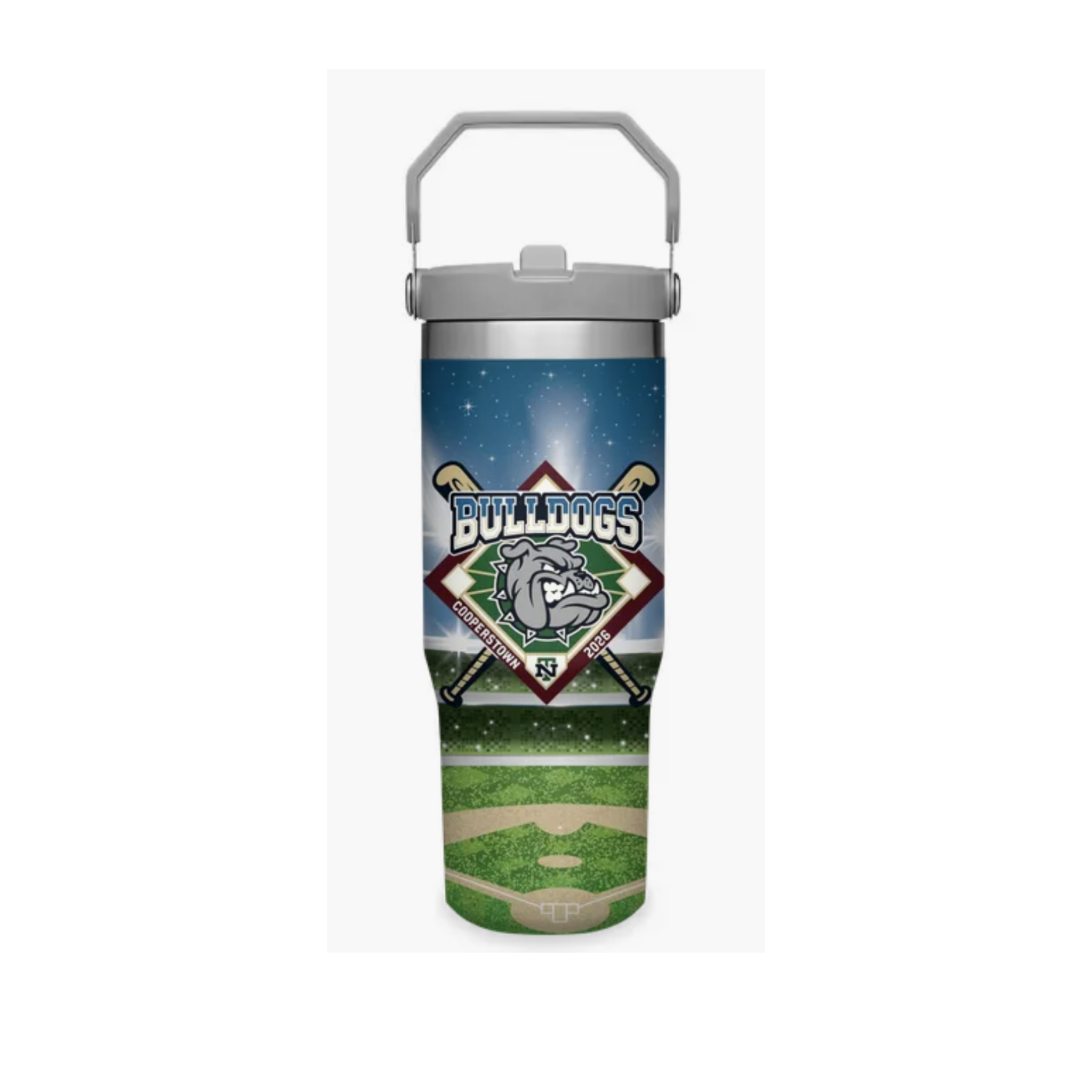 Cooperstown Bulldogs 30oz Tumbler with Handle